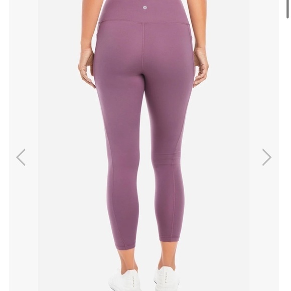 Danskin size XS purple Brushed 7/8 Legging with pockets - Picture 12 of 13